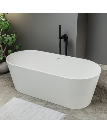 Orta Double Ended Freestanding Bath, 1600 (L) x 740 (W) 