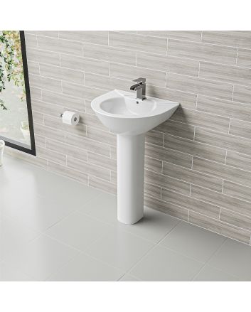 Montreux Modern Pedestal Basin