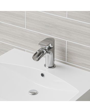 Bassi Chrome Waterfall Basin Tap