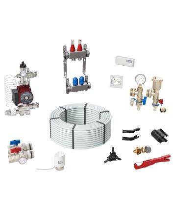 Toasty Toes, 60 - 80 Metre Sq Areas, Water Underfloor Heating Kit