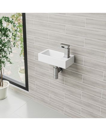 Eibsee Space Saving Wall Hung Basin