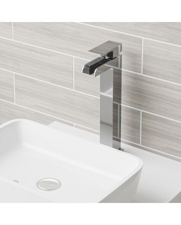 Alamere Chrome Waterfall Counter Top Basin Tap