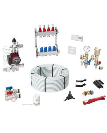 Toasty Toes, 140 - 160 Metre Sq Areas, Water Underfloor Heating Kit