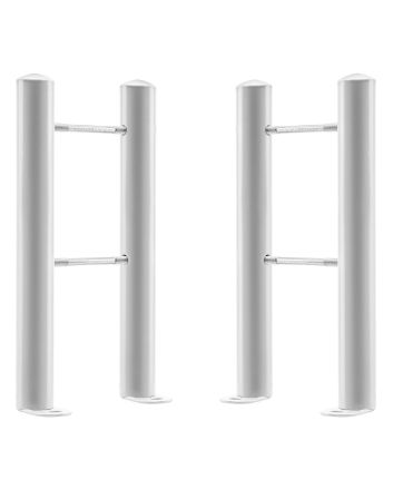 White Floor-Mounting Radiator Feet