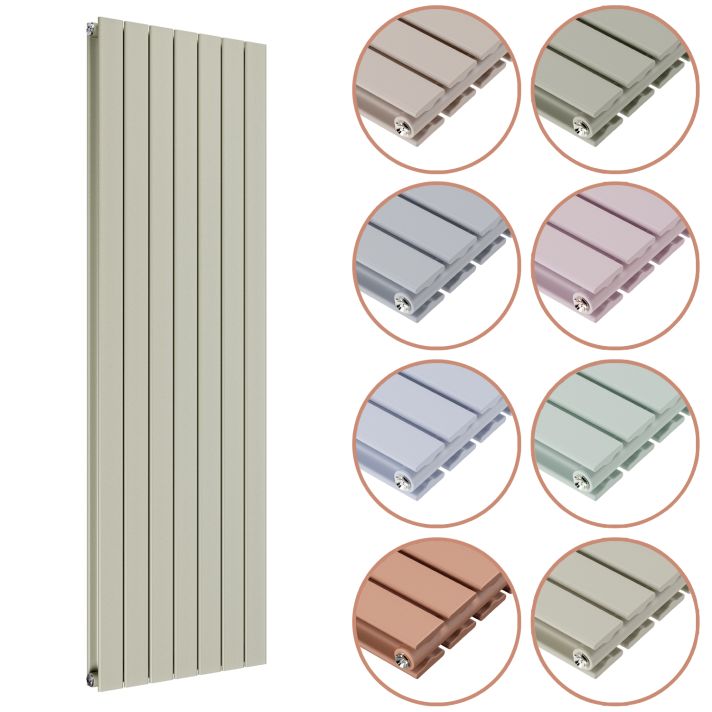 1780 x 490mm 'Pick A Pastel' Double Flat Panel Vertical Radiator