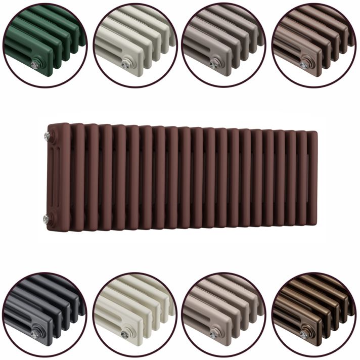 300 x 1013mm 'Accent Collection' Horizontal Traditional 3 Column Radiator