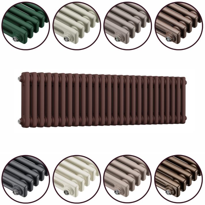 300 x 1193mm 'Accent Collection' Horizontal Traditional 2 Column Radiator