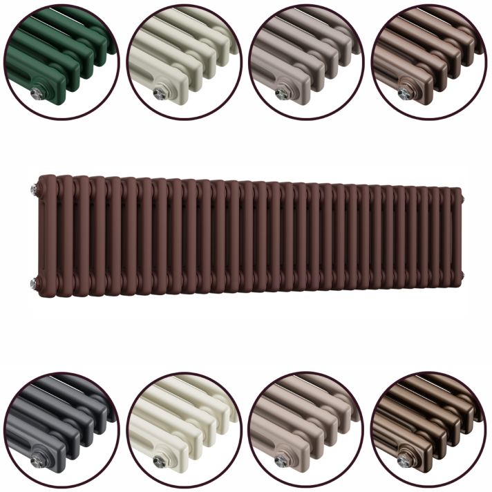 300 x 1508mm 'Accent Collection' Horizontal Traditional 2 Column Radiator