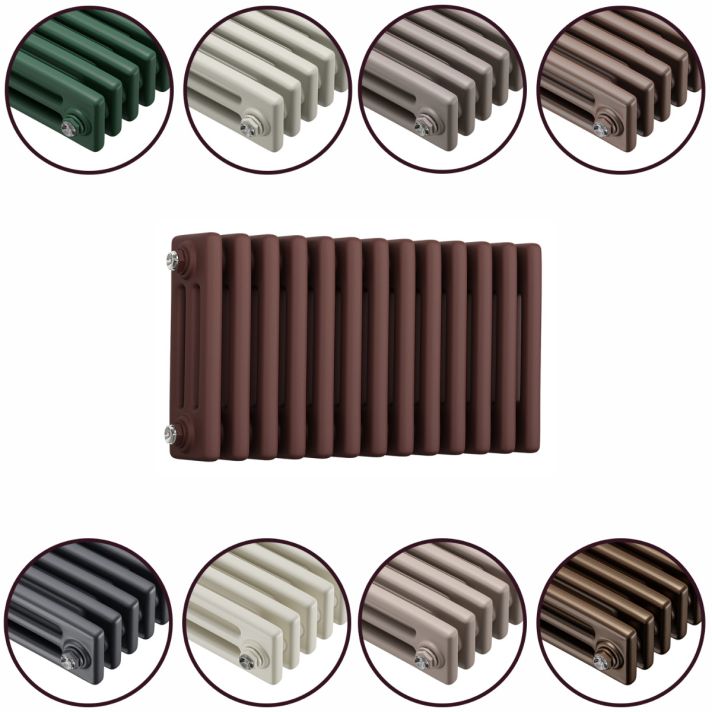 300 x 608mm 'Accent Collection' Horizontal Traditional 3 Column Radiator