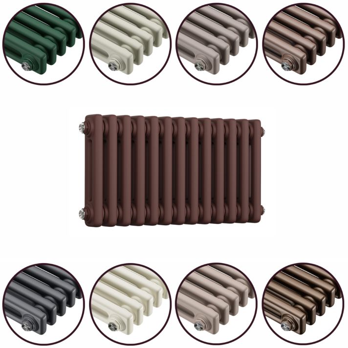 300 x 608mm 'Accent Collection' Horizontal Traditional 2 Column Radiator