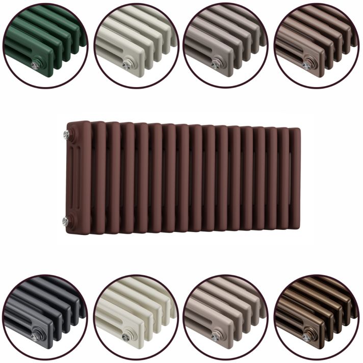 300 x 788mm 'Accent Collection' Horizontal Traditional 3 Column Radiator