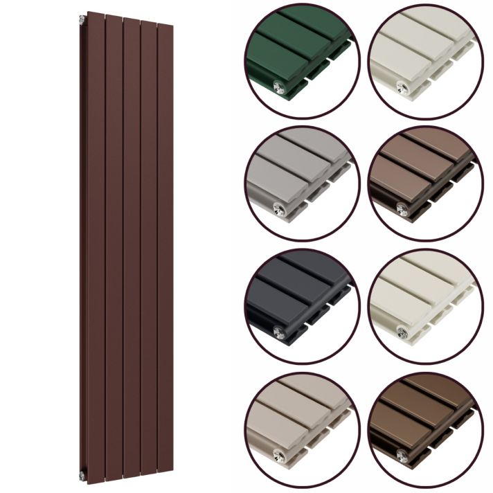 1780 x 350mm 'Accent Collection' Double Flat Panel Vertical Radiator