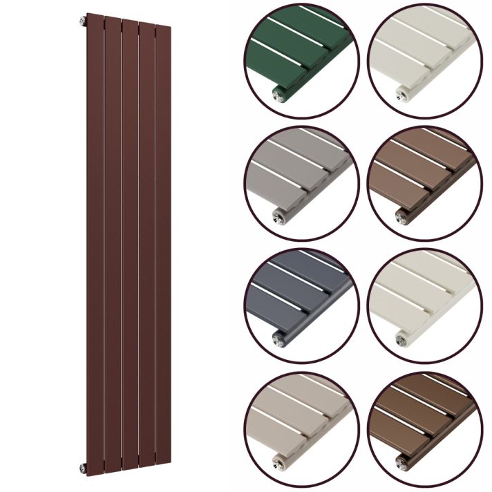 1600 x 350mm 'Accent Collection' Single Flat Panel Vertical Radiator