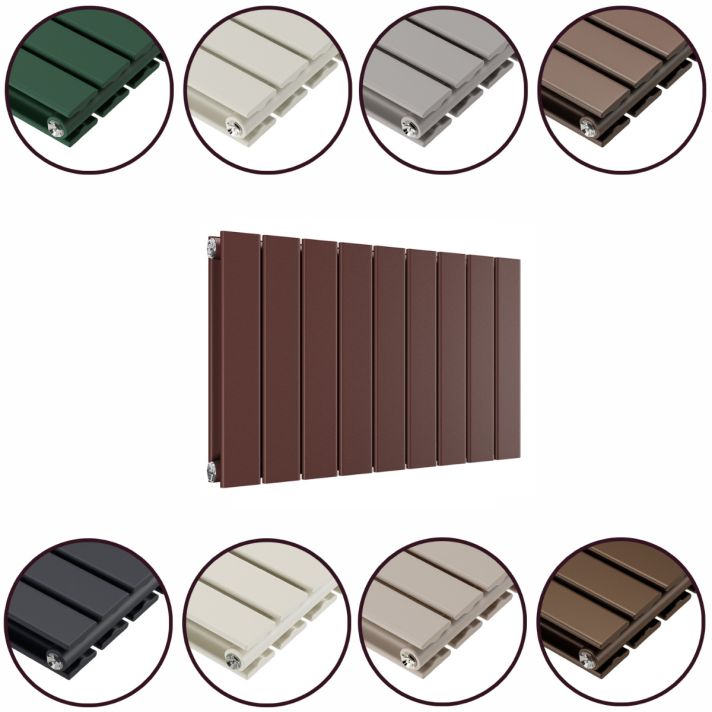 400 x 630mm 'Accent Collection' Double Flat Panel Horizontal Radiator
