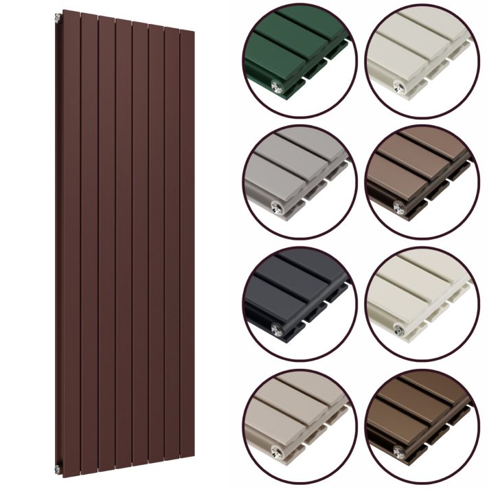 1600 x 560mm 'Accent Collection' Double Flat Panel Vertical Radiator