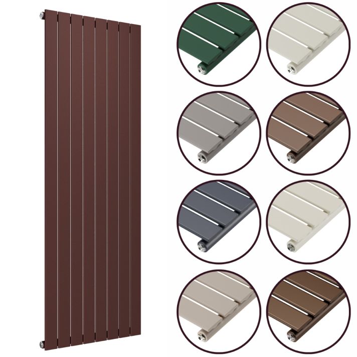 1600 x 560mm 'Accent Collection' Single Flat Panel Vertical Radiator