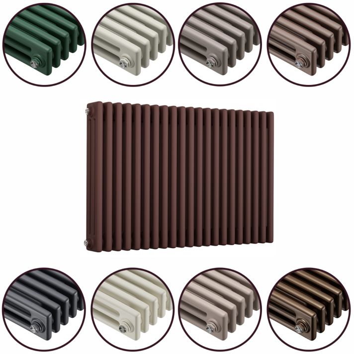600 x 1013mm 'Accent Collection' Horizontal Traditional 3 Column Radiator
