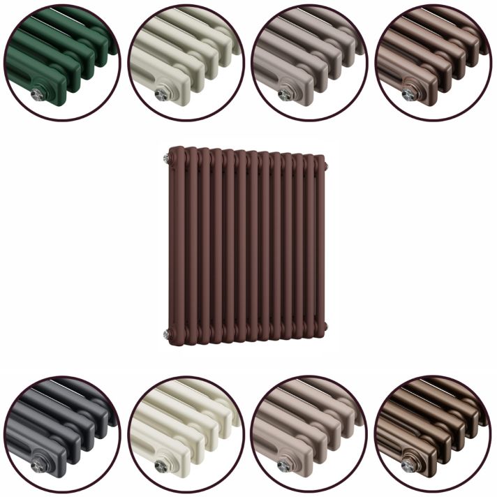600 x 608mm 'Accent Collection' Horizontal Traditional 2 Column Radiator