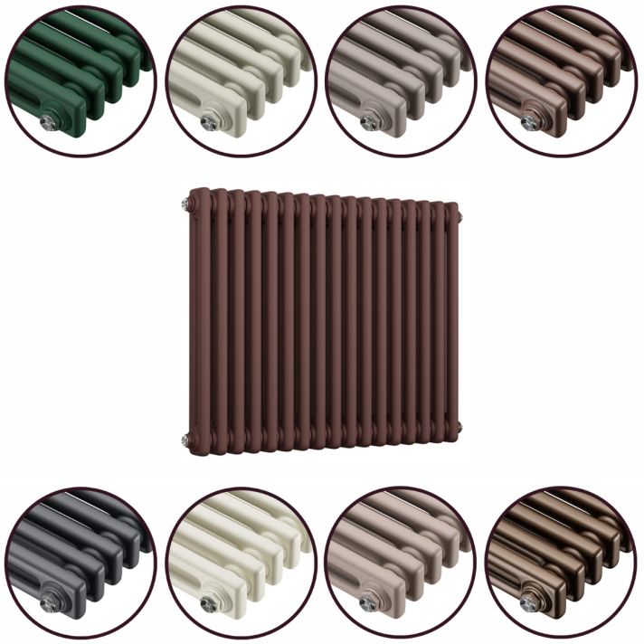 600 x 788mm 'Accent Collection' Horizontal Traditional 2 Column Radiator