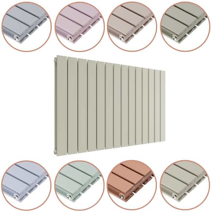 635 x 980mm 'Pick A Pastel' Double Flat Panel Horizontal Radiator