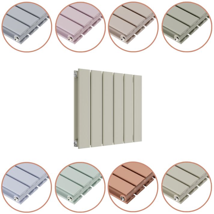 400 x 420mm 'Pick A Pastel' Double Flat Panel Horizontal Radiator