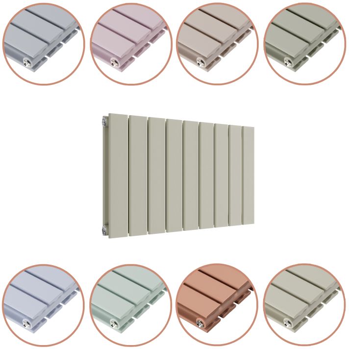 400 x 630mm 'Pick A Pastel' Double Flat Panel Horizontal Radiator