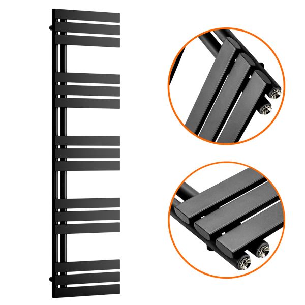 Black towel rail hotsell 400mm