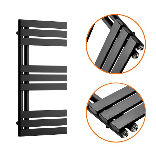 Black radiator deals bathroom
