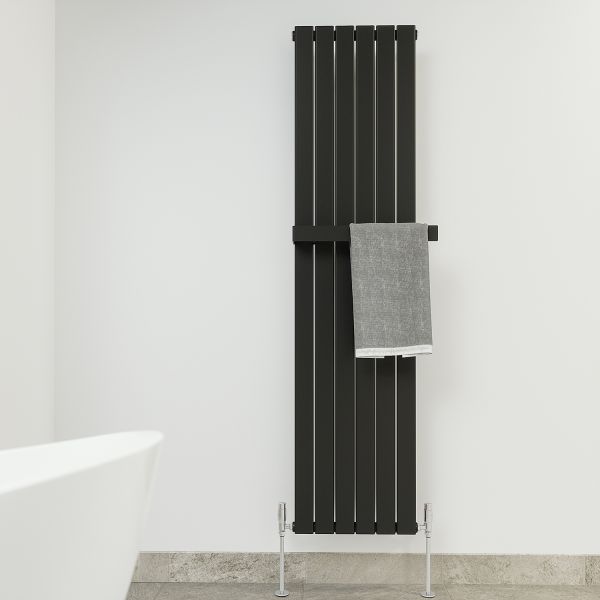 Black towel rail holder deals