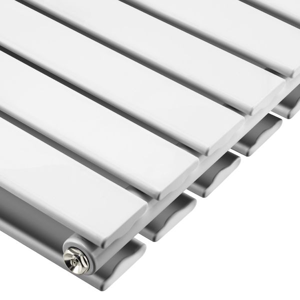 Faro White Flat Panel Horizontal Radiator 635 X 1190mm White