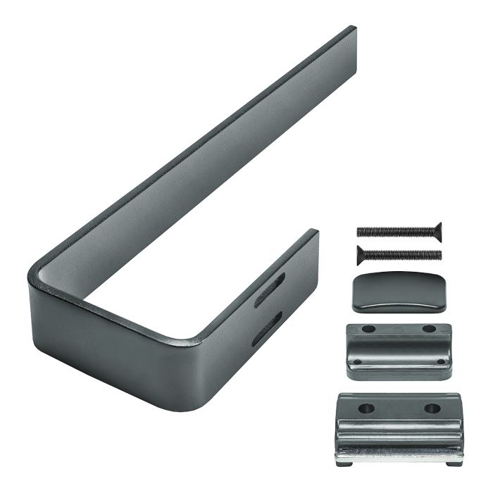 Anthracite Towel Holder For Designer Radiators