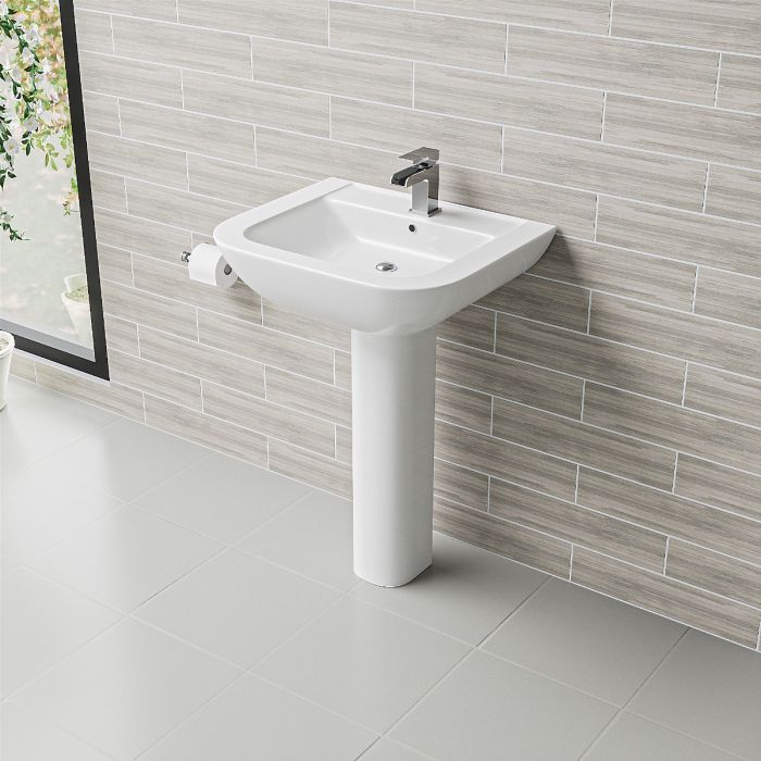 Chambery Modern Pedestal Basin