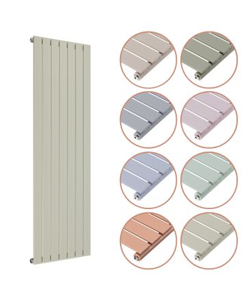 1600 x 490mm 'Pick A Pastel' Single Flat Panel Vertical Radiator