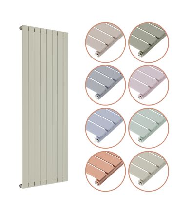 1600 x 560mm 'Pick a Pastel' Single Flat Panel Vertical Radiator