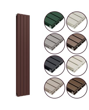 1600 x 280mm 'Accent Collection' Double Flat Panel Vertical Radiator