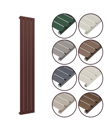 1600 x 280mm 'Accent Collection' Single Flat Panel Vertical Radiator