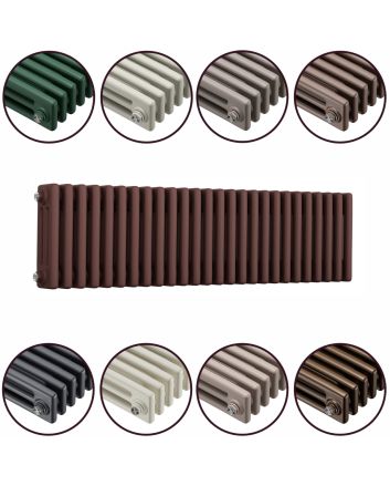 300 x 1193mm 'Accent Collection' Horizontal Traditional 3 Column Radiator