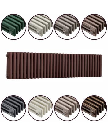 300 x 1508mm 'Accent Collection' Horizontal Traditional 3 Column Radiator