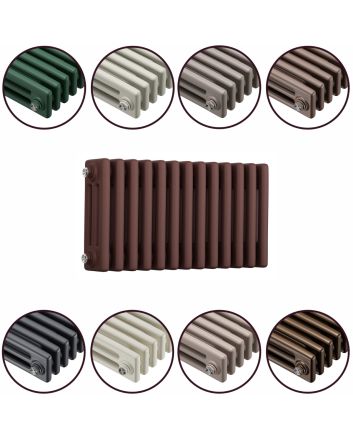 300 x 608mm 'Accent Collection' Horizontal Traditional 3 Column Radiator