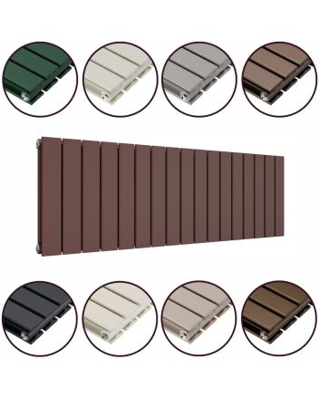 400 x 1190mm 'Accent Collection' Double Flat Panel Horizontal Radiator