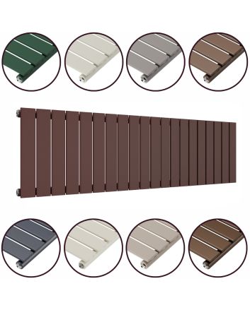400 x 1400mm 'Accent Collection' Single Flat Panel Horizontal Radiator