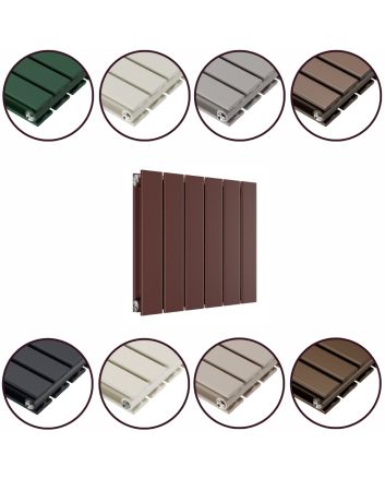 400 x 420mm 'Accent Collection' Double Flat Panel Horizontal Radiator