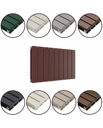 400 x 630mm 'Accent Collection' Double Flat Panel Horizontal Radiator