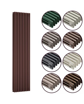 1500 x 470mm 'Accent Collection' Vertical Traditional 3 Column Radiator