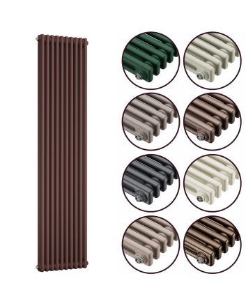 1800 x 470mm 'Accent Collection' Vertical Traditional 2 Column Radiator