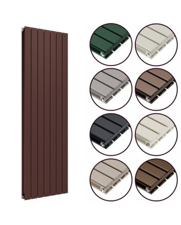 1600 x 490mm 'Accent Collection' Double Flat Panel Vertical Radiator