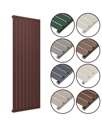1600 x 560mm 'Accent Collection' Single Flat Panel Vertical Radiator