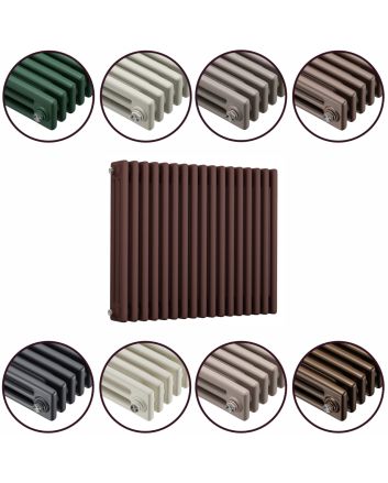 600 x 788mm 'Accent Collection' Horizontal Traditional 3 Column Radiator