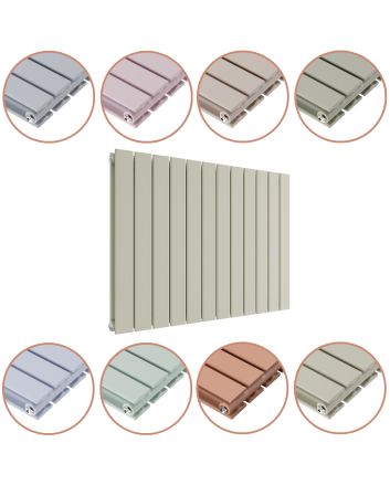 635 x 840mm 'Pick A Pastel' Double Flat Panel Horizontal Radiator