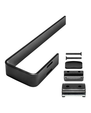 Black Towel Holder For Designer Radiators